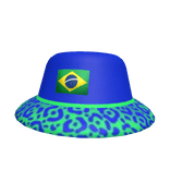 Brazil Blue Bucket Hat