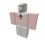 [B]Ribbon Neck Accent Knit Pink Top