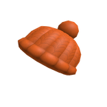 Bright Orange Pumpkin Beanie