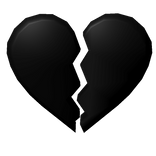 Broken Heart (Black)