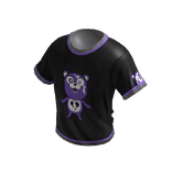 Broken Hearted Bear 💔🧸 Ringer Tee Black & Purple