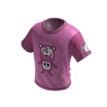 Broken Hearted Bear 💔🧸 Ringer Tee Pink