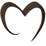 Black Anime Heart Cowlick