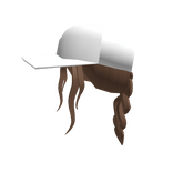 Brown Braided Baseball Cap Beauty