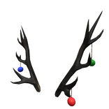 brown christmas antlers
