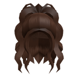 Brown curly celebrity hair