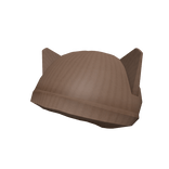 Brown Kitty Beanie