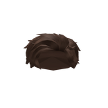 Brown Messy Upward Sweep