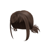 Brown Messy Y2K Pigtails