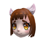 Brown Neko Anime Mask