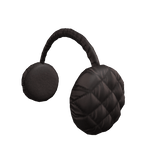 Brown Puffy Earmuffs