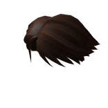 Brown Short Parted Hair