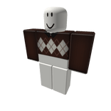 Brown Vintage Sweater CropTop