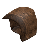 Brown Warrior hood