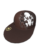 Brown Y2K Cyberstar Cap