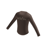 Brown Y2K Print Long Sleeve