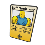 Buff Noob Trading Card