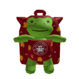 Build-A-Bear Spring Green Frog Backpack