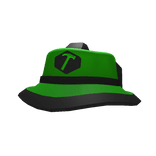 Builder Hat Green and Black