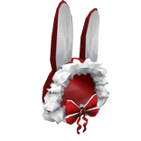 bunny christmas hood