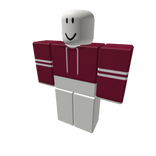 Burgundy cropped Hoodie