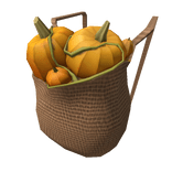 Burlap Pumpkin Bag (1.0)