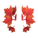 Bushy Red Leaf Maple Wings