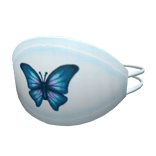 Butterfly Mask - White