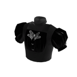 Butterfly School Shirt - Black
