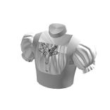 Butterfly School Shirt - White