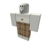 👒🌂👜 ButterflyTopPlaidPantsWSlipOns