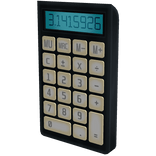 Calculator Lapel Pin
