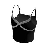 Cami Top Black and White
