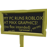 CAN RUN ROBLOX SIGN? - GOLD EDITION