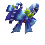 Candy Cane Horns Blue