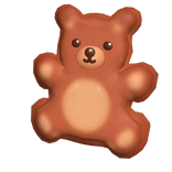Caramel Bear Cookie