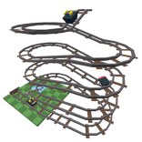 Cart Ride Into a Giant Noob