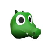 Cartoon Alligator Head