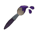 Cartoonish Paintbrush