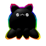 Cartoony Rainbow Cat