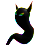 Cartoony Rainbow Demon