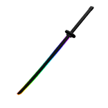 Cartoony Rainbow Katana