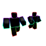 Cartoony Rainbow Minions: Front