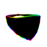 Cartoony Rainbow Ninja Mask