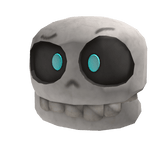 Cartoony Skull (Blue)