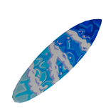 🌊 Cartoony Wave Surfboard