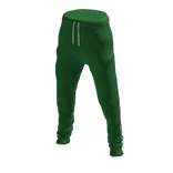 Casual Joggers Green w/ White Stripe