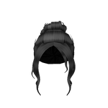 Casual Messy Bun Black