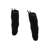 Cat Leg Warmers in black