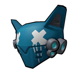 Cat Sci-fi Mask (Blue)